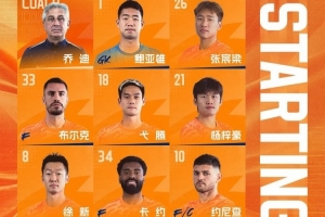 云南玉昆今日首发阵容